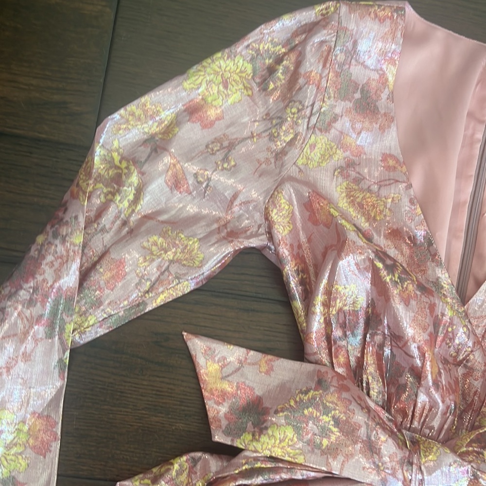 Tularosa metallic pink dress - Picture 4 of 6